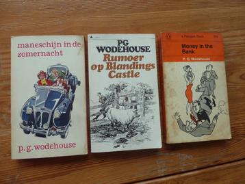 Enkele pockets P.G. Wodehouse - Nederlands en Engels beschikbaar voor biedingen