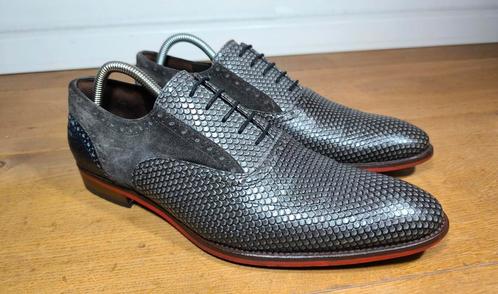 Floris van Bommel herenschoenen maat 8 / 42, Kleding | Heren, Schoenen, Zo goed als nieuw, Veterschoenen, Overige kleuren, Ophalen