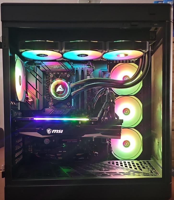 MULTIMEDIA & GAME PC R7 7700X/2TBM.2/64GBDDR5/RX6900XT 16G, Computers en Software, Desktop Pc's, Zo goed als nieuw, 4 Ghz of meer