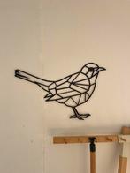 Merel van hout, decoratie, Ophalen, Zo goed als nieuw, Wandklok