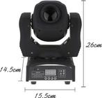 2xLED Moving Heads 90W – Compacte lichteffecten, ZGAN!, Muziek en Instrumenten, Licht en Laser, Ophalen, Zo goed als nieuw, Licht