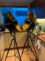 Staande lampen, Huis en Inrichting, Lampen | Vloerlampen, Ophalen, Zo goed als nieuw, Metaal, Modern