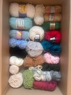 Groot lot diverse soorten wol en garen, Hobby en Vrije tijd, Breien en Haken, Ophalen of Verzenden, Gebruikt, Breien of Haken