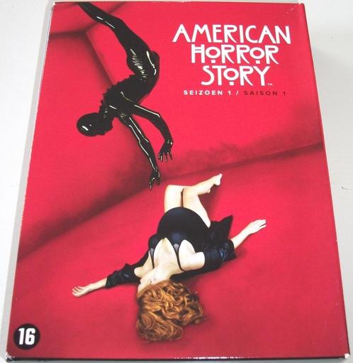 Dvd *** AMERICAN HORROR STORY *** 4-DVD Boxset Seizoen 1, Cd's en Dvd's, Dvd's | Tv en Series, Zo goed als nieuw, Horror, Boxset