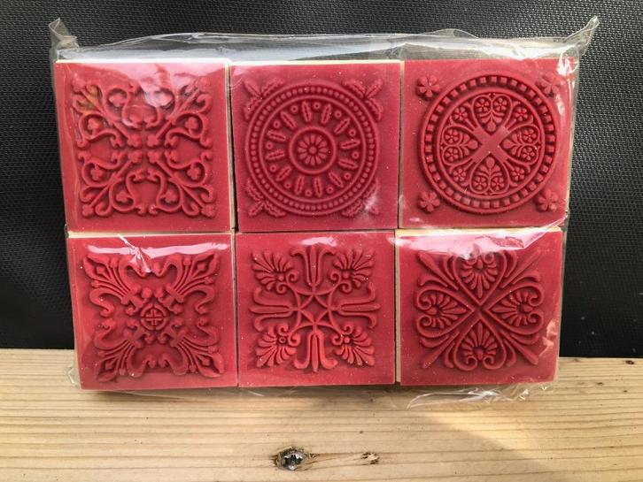 Mandala stempel om muren meubels te decoreren set vierkant, Hobby en Vrije tijd, Stempelen, Nieuw, Houten stempel, Ophalen of Verzenden