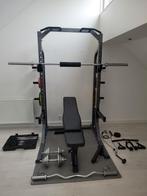 Half Rack Powerstation incl. alles wat je nodig hebt!, Sport en Fitness, Ophalen, Zo goed als nieuw, Overige typen
