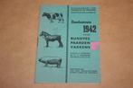 Rantsoenen 1942 voor Rundvee Paarden Varkens - zeldzaam!!, Boeken, Ophalen of Verzenden, Gelezen, Paarden of Pony's