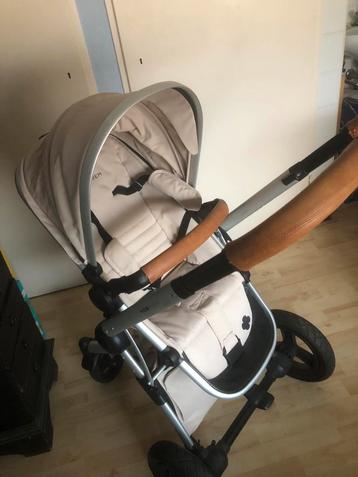 Complete 3 delige Kinderwagen Kidsriver - Bijna nieuw! beschikbaar voor biedingen