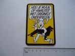 sticker oud MAN TRUCK vw kwaliteit vrachtauto retro, Verzamelen, Stickers, Verzenden, Zo goed als nieuw, Bedrijf of Vereniging
