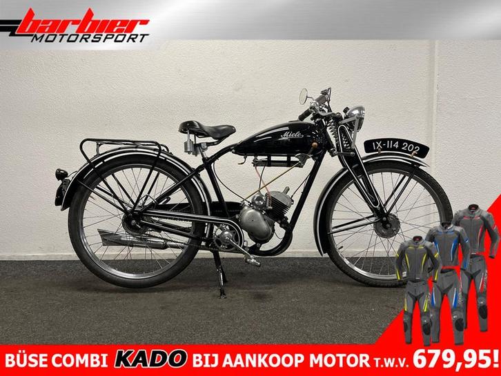 Miele K 98 (bj 1948), Motoren, Motoren | Overige merken, Bedrijf, Toermotor, 11 kW of minder, Minimaal motorrijbewijs A1