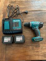 Makita accu boor-/schroef machine BDF343, Doe-het-zelf en Verbouw, Gereedschap | Boormachines, Ophalen, Gebruikt, Variabele snelheid