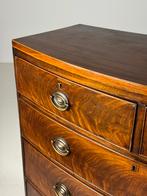Bowfront Commode Engels antiek mahonie, Huis en Inrichting, Ophalen, Gebruikt, 25 tot 50 cm, Minder dan 100 cm