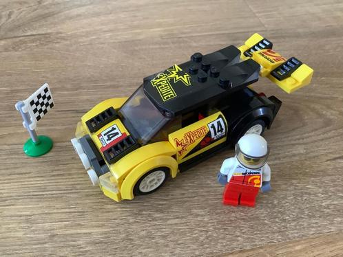 Lego City 60113 Rally Auto, Kinderen en Baby's, Speelgoed | Duplo en Lego, Gebruikt, Lego, Complete set, Ophalen of Verzenden