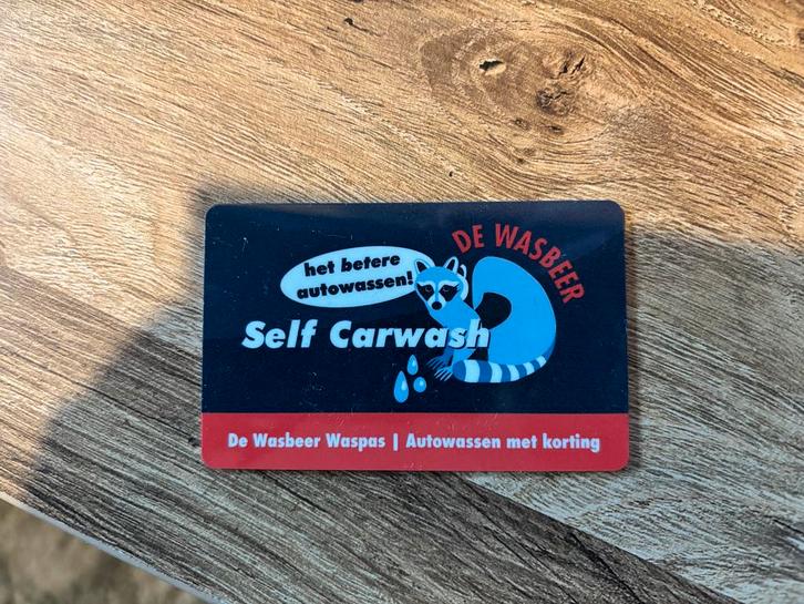 Auto waspas twv €50 voor De Wasbeer in Friesland, Tickets en Kaartjes, Kortingen en Cadeaubonnen, Eén persoon, Overige typen, Overige soorten