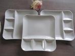 3 Villeroy & Boch Vivo Fondue Borden, Huis en Inrichting, Keuken | Servies, Keramiek, Ophalen of Verzenden, Zo goed als nieuw