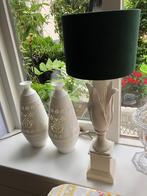 Lampenkap groen velours, -, -, Rond, Ophalen of Verzenden