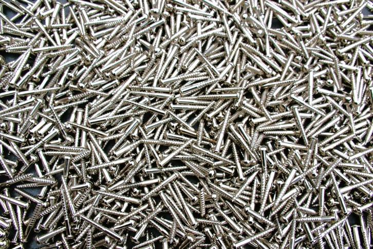 Rvs houtdraad schroeven 5 x 40 mm., Doe-het-zelf en Verbouw, Metalen, Nieuw, Overige metalen, Ophalen