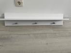 Wandplank Babykamer - Wit met Haken, Zo goed als nieuw, Minder dan 100 cm, Hout, Ophalen