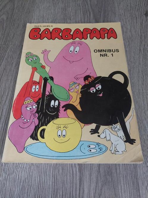 vintage stripbox, incl reuzenposter BARBAPAPA 1979, Verzamelen, Film en Tv, Nieuw, Tv, Overige typen, Verzenden