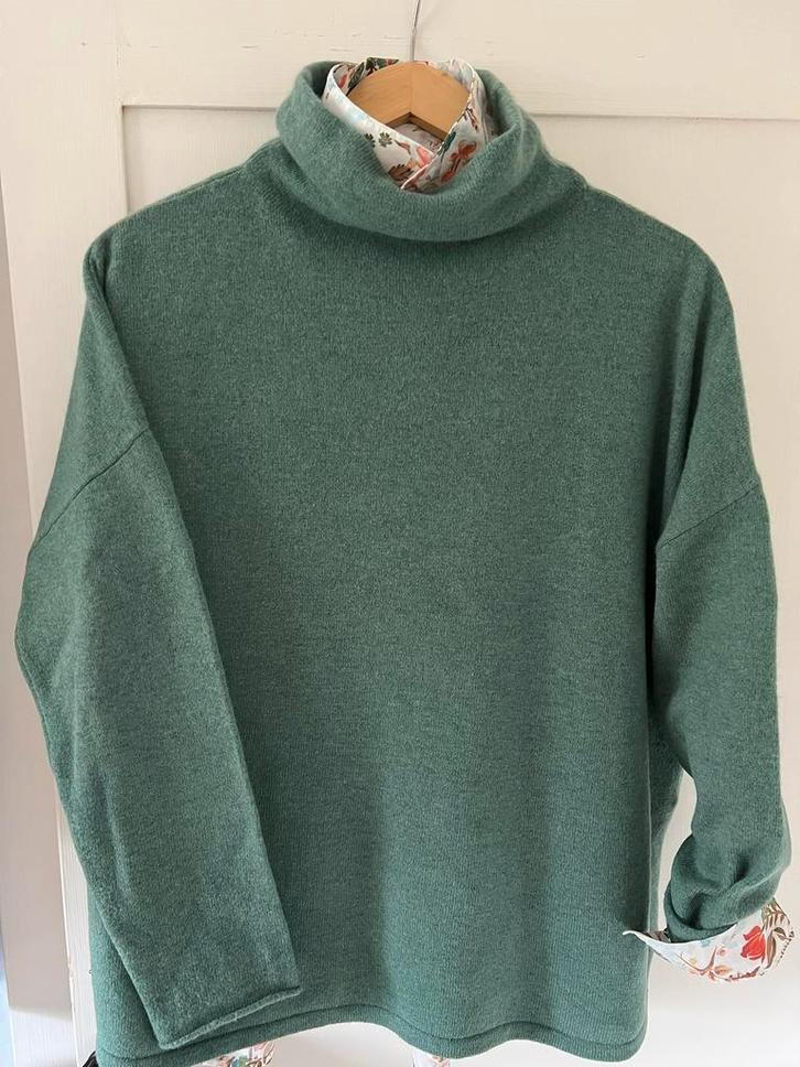 Trui JC Sophie, zeegroen, maat L, Kleding | Dames, Truien en Vesten, Gedragen, Maat 42/44 (L), Groen, Ophalen of Verzenden