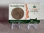 Coincard 2014 Konings Penning 1 jaar Koningschap, Ophalen of Verzenden, Nederland