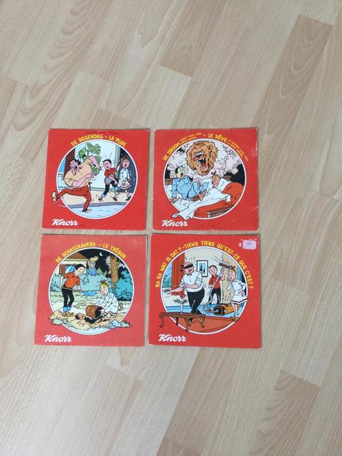 Suske en Wiske 4 x reklame uitgave van Knorr, Boeken, Stripboeken, Gelezen, Complete serie of reeks, Ophalen of Verzenden