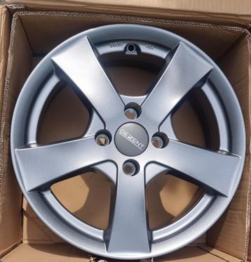 6x Dezent 15inch velgen 4x100 + 4x Michelin Alpin winterband beschikbaar voor biedingen