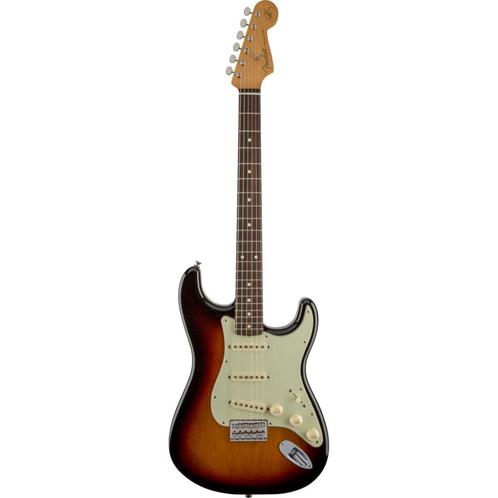 Fender Robert Cray Strat. Sunburst incl. hoes - Occasion, Muziek en Instrumenten, Snaarinstrumenten | Gitaren | Elektrisch, Zo goed als nieuw