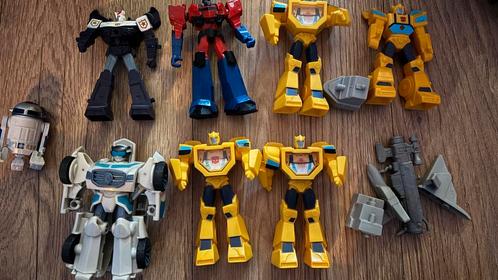 8 gave transformers en r2d2, Verzamelen, Transformers, Zo goed als nieuw, G1, Ophalen of Verzenden