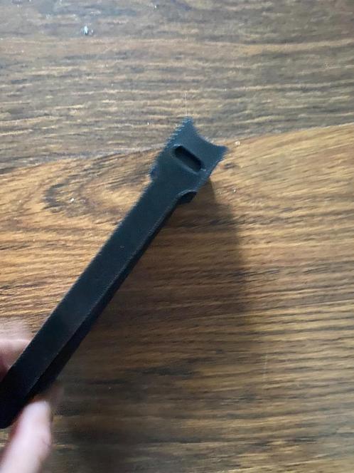 kabelbinders klittenband zwart 10 stuks NIEUW, Doe-het-zelf en Verbouw, Elektra en Kabels, Nieuw, Overige typen, Ophalen of Verzenden