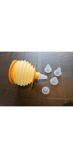 Z.G.A.N. slagroomspuit - slagroom - room spuit TUPPERWARE, Ophalen of Verzenden, Zo goed als nieuw, Geel, Overige typen