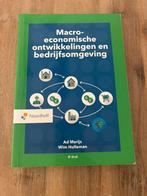 Macro economische ontwikkelingen en bedrijfsomgeving, Economie, Ophalen of Verzenden, Zo goed als nieuw, Ad Marijs; Wim Hulleman