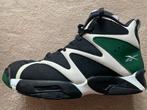 Reebok Kamikaze I Mid White/Black-Racing Green, Overige kleuren, Sportschoenen, Ophalen of Verzenden, Zo goed als nieuw