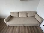 Ikea Friheten 3-zitsslaapbank met bergruimte, Ophalen, Beige, Tweepersoons, 140 cm