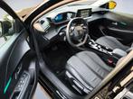 Peugeot e-208 EV Allure Pack 50 kWh 3-Fase 1e Eig. & Keurig-, 12 maanden, 136 pk, Gebruikt, Zwart