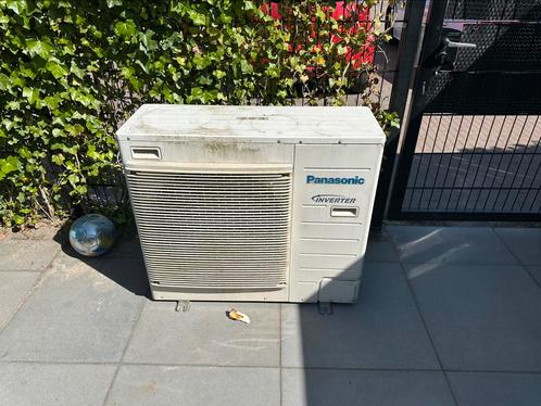 Panasonic warmtepomp buitenunit, Witgoed en Apparatuur, Airco's, Gebruikt, Wandairco, Ventileren, Verwarmen, Ophalen of Verzenden