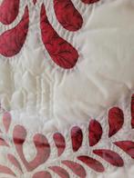 Vintage ingelijst quiltwerk hand gemaakt, Antiek en Kunst, Curiosa en Brocante, Ophalen of Verzenden