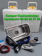 LUXE RVS Wasbak SET voor Camper keukenblokje keukenblok, Verzenden, Nieuw, G.simonke@outlook.com, Kayersdijk 171 7332AS Apeldoorn