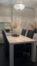 Complete inboedelset, Huis en Inrichting, Complete eetkamers, Verzenden, Zo goed als nieuw, 4 tot 6 stoelen