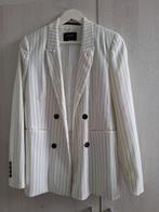 Blazer colbert jasje wit met zwart streepje, Wit, Ophalen of Verzenden, Zo goed als nieuw, Jasje