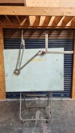 Vintage Jumas Tekentafel, Doe-het-zelf en Verbouw, Tekentafels, Ophalen, Gebruikt, Minder dan 130 cm