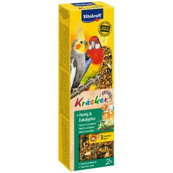 Vitakraft Kräcker valkparkiet met honing en eucalyptus, 2 s beschikbaar voor biedingen
