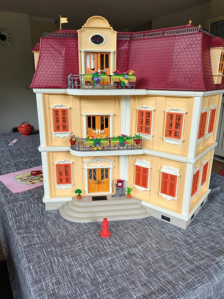Playmobil Groot Woonhuis 5302 + Inrichting – Prachtige Set!, Kinderen en Baby's, Speelgoed | Playmobil, Gebruikt, Complete set