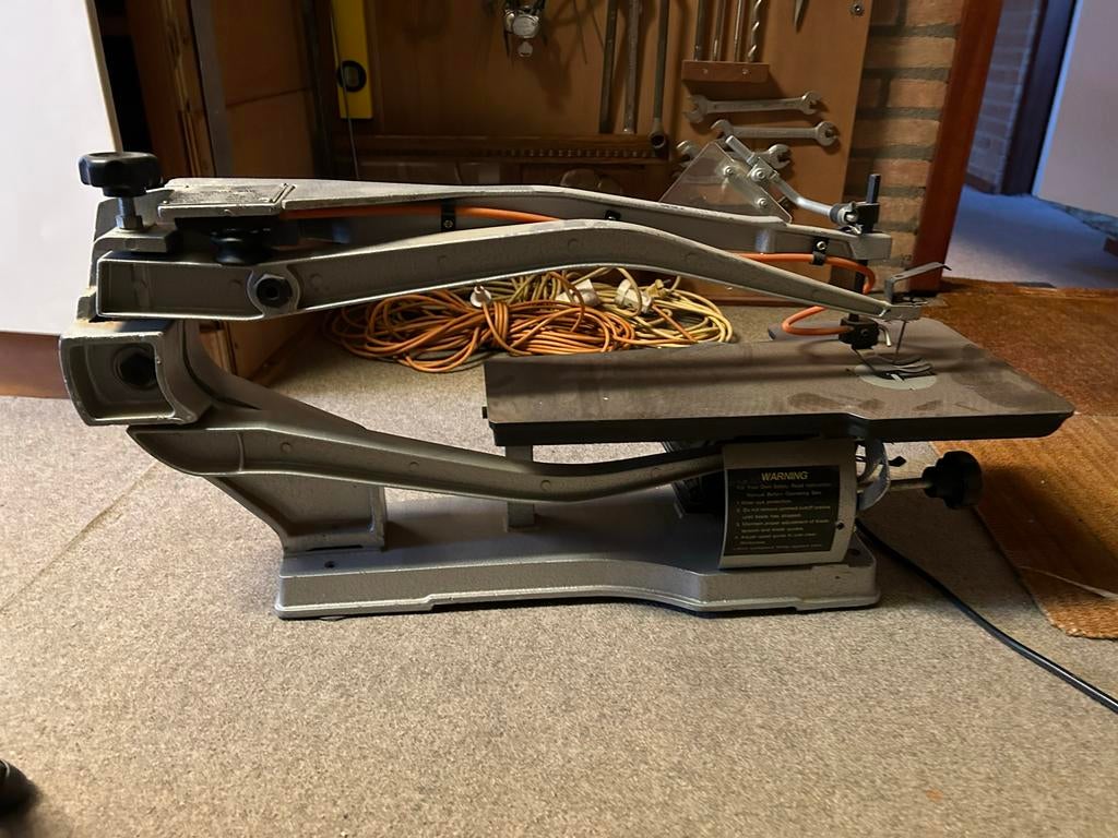 Huvema HU-22B Figuurzaagmachine - Perfect voor Precisiewerk, Ophalen, Minder dan 30 mm, Gebruikt, Figuurzaag