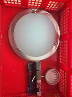 Badkamer Plafondlamp met Spot, Ophalen, Gebruikt, Glas, Modern