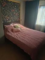 Gratis Bed, Ophalen, Bruin, Tweepersoons, Zo goed als nieuw
