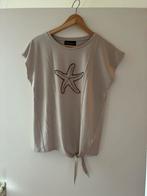 T shirt Elvira, Beige, Ophalen of Verzenden, Zo goed als nieuw, Korte mouw