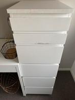 Lade kastje van ikea, kleur wit, Ophalen, Minder dan 50 cm, Gebruikt, 5 laden of meer