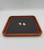 14k goud & 835 zilver manchetknopen, Antiek en Kunst, Ophalen of Verzenden, Goud