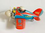 Vintage blikken Lucky Plane L-305 1950-1960,Tin Toy,TM Japan, Antiek en Kunst, Ophalen of Verzenden